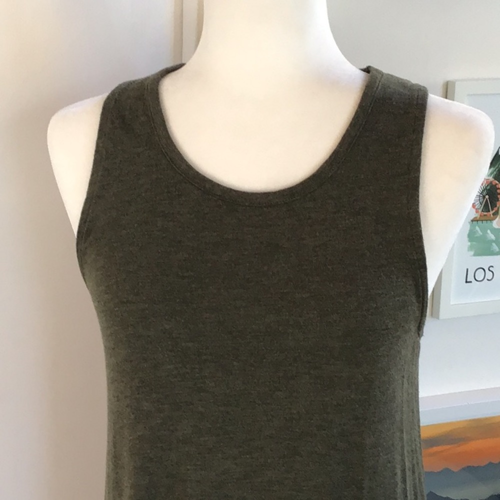 Madewell Sleeveless Racerback Tank Dress - Picture 9 of 16